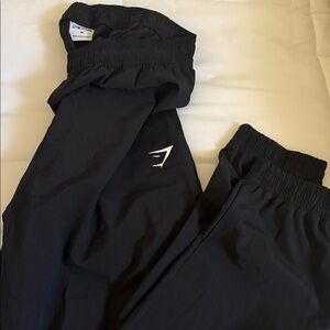Gymshark Black Track Joggers